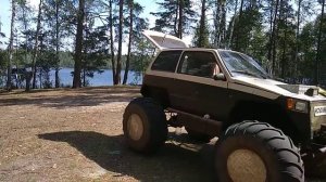 Вездеход на базе авто ока.