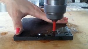 Сверло алмазное (трубчатое)  по керамограниту SUPER HARD