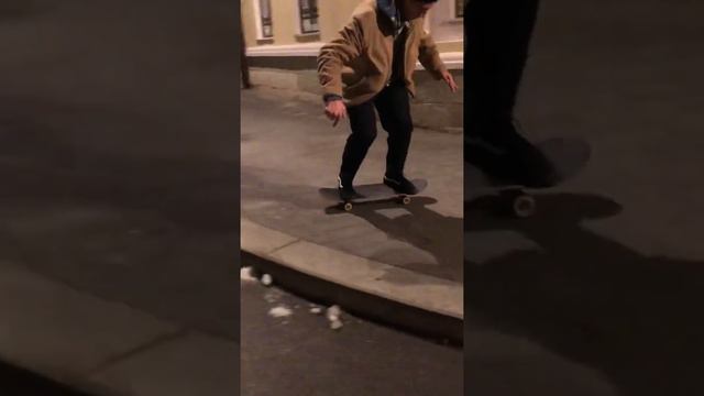 МОСКВА! Скейтбординг в Январе смотреть онлайн