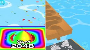 Ball Run 2048 vs Marble Run 3D - All Levels Gameplay Walkthrough Android & IOS - NEW APK GAME!