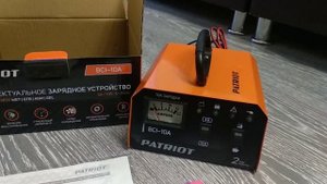 Распаковка — Зарядное устройство для аккумулятора PATRIOT BCI-10A