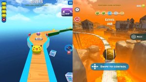 Sky Rolling Balls VS Rollance Adventure Balls SpeedRun Gameplay Android iOS #1