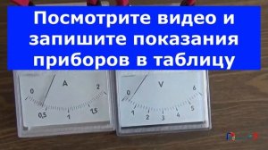 Физика 8 класс  - Лабораторная работа № 7