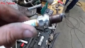 Toyota 1mz-fe v6 3.0L, меняем датчик детонации..