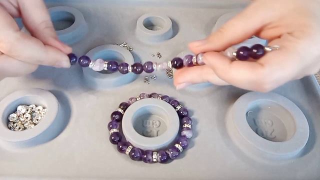 Как собрать браслет на замочке тогл смотреть онлайн