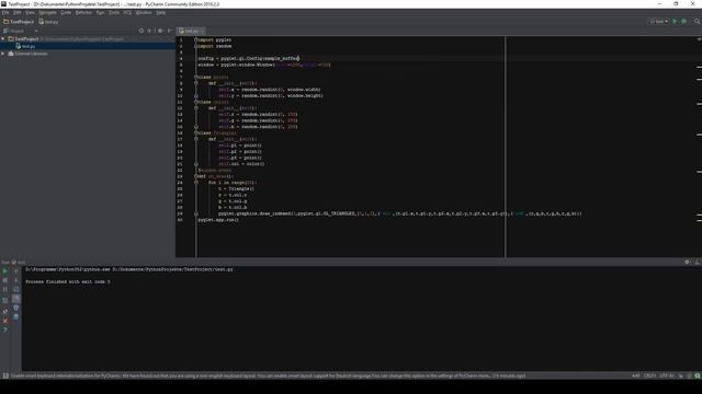 QuickTip #398 - Python Pyglet Tutorial - Open GL Enable Antialiasing смотреть онлайн