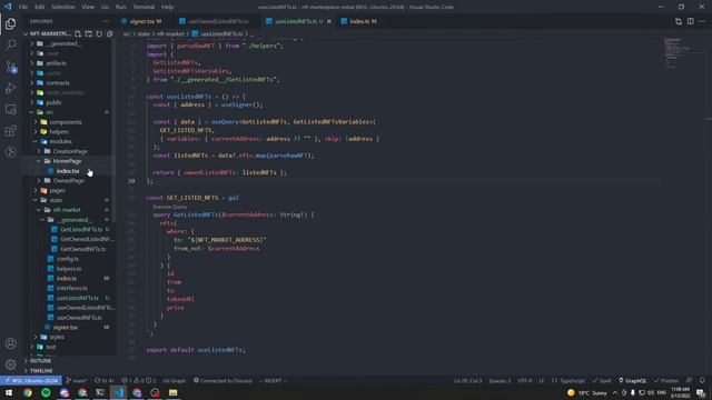 NFT Marketplace: Buying NFTs from the homepage смотреть онлайн