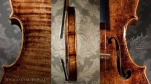 Violin Laubach Limited Edition Antique model Guarneri del Gesù 1735