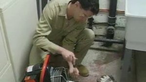 Электромеханический аппарат для прочистки канализации Mini Rooter