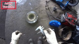 ✅✌???Замена передних тормозных дисков и колодок Audi A6    #тормозные #диски #Audi #A6