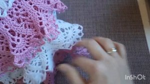 Вяжем платье с воланами крючком. Часть 3