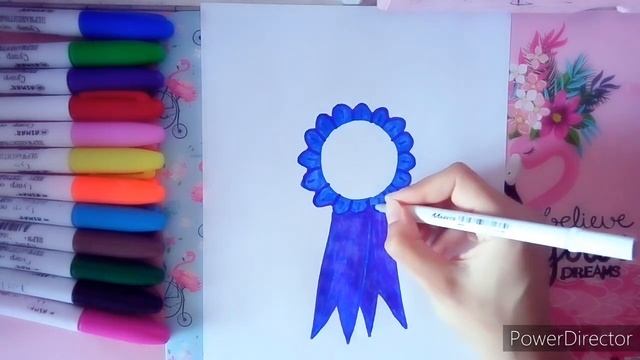 Рисую медаль для папы? смотреть онлайн