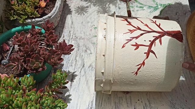 como reciclar latas de pintura y convertirlas en macetas decorativos para geranios смотреть онлайн