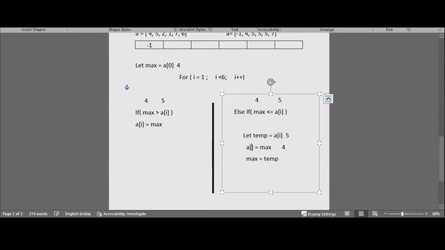 Replace every element of the array with the greatest element on its left side  in codezinger