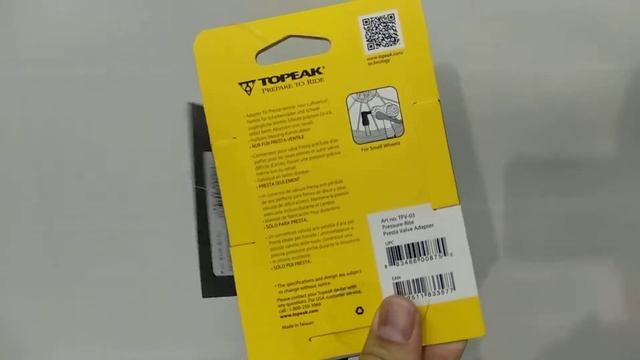 Адаптер для насоса TOPEAK PRESSURE-RITE PRESTA VALVE ADAPTER смотреть онлайн