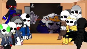 Sans Aus react to dreamtale part 2 (MY AU AND SHIPS YOU MAY NOT LIKE)