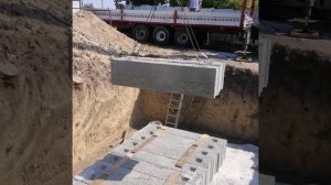 СТРОИМ ГАРАЖ. ПРИВЕЗЛИ БЛОКИ