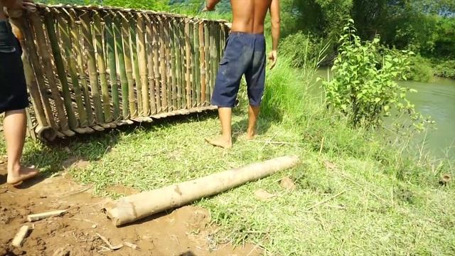 Build The Most Amazing Swimming Pool With Bamboo House For Ducks And Fish Pool смотреть онлайн