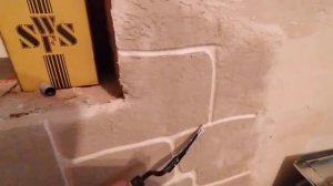 Отделка под камень из обычной штукатурки  посмотрите, очень лёгкий способ!!!