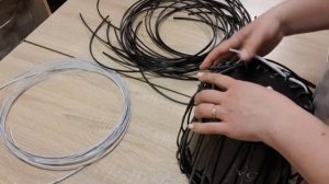 Полосатое КАШПО из РОТАНГА / Плетение искусственным ротангом