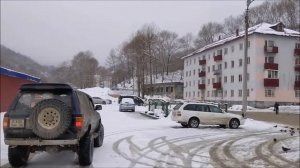 Небольшая прогулка по селу Синегорск