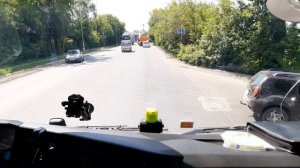 Экономичное вождение. Проезд по городу. Кемерово