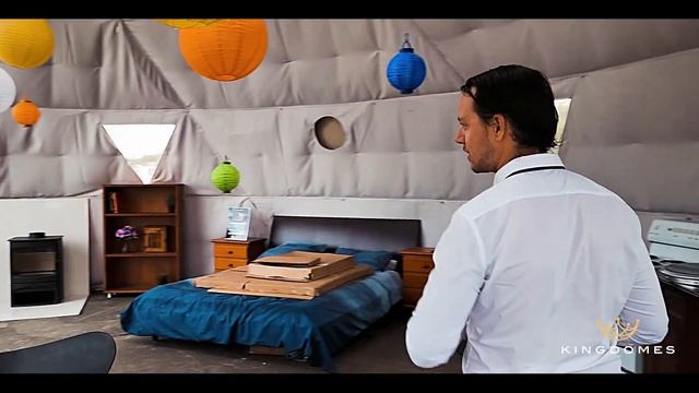 10m King Dome Walkthrough @Sydney Tiny Homes Expo 2022 смотреть онлайн