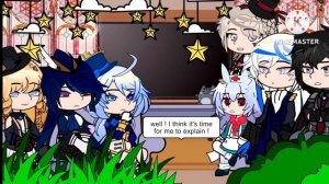 || Past Fontaine react to the traveler ||• Gacha Club ( Nox) ||• By : mooda