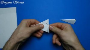 Как сделать большой кунай Минато из бумаги.