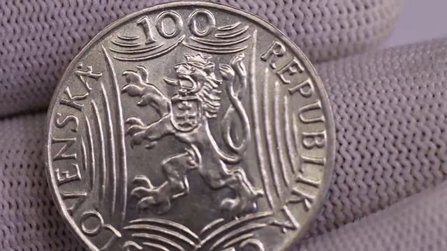 Чехословакия. 100 крон 1949 г. "И.В.Сталин". Unc-. смотреть онлайн