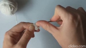 Урок 6. Полуторный столбик крючком. Уроки вязания для начинающих. Школа вязания. [1000 и 1 узор]