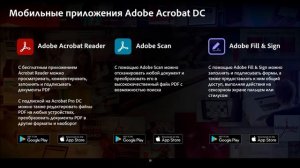 Урок 1: Формат PDF и приложения семейства Acrobat