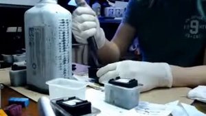 Заправка струйного картриджа HP