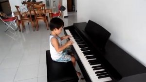 The greatest pianist of the time(Shooting by Samsung WB650)