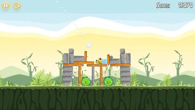 Angry Birds - Усатый свин! - 2 смотреть онлайн