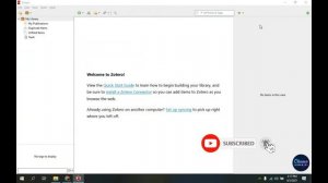 How to download and install Zotero and Zotero connector