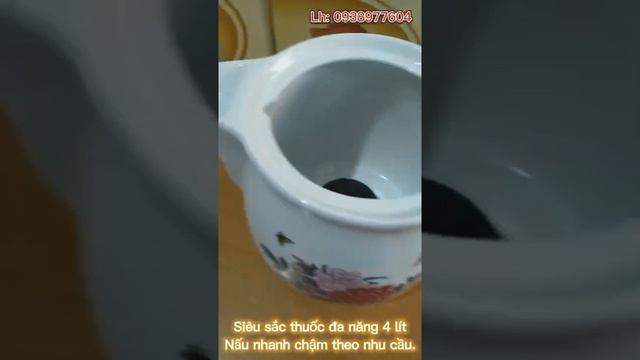 Siêu Thuốc Đa Năng, Dung Tích 4 Lít, Nấu Nhanh Chậm Theo Nhu Cầu.