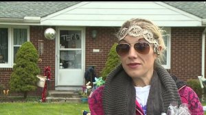 Boardman woman shares birthday with neighbors by organizing front yard game center