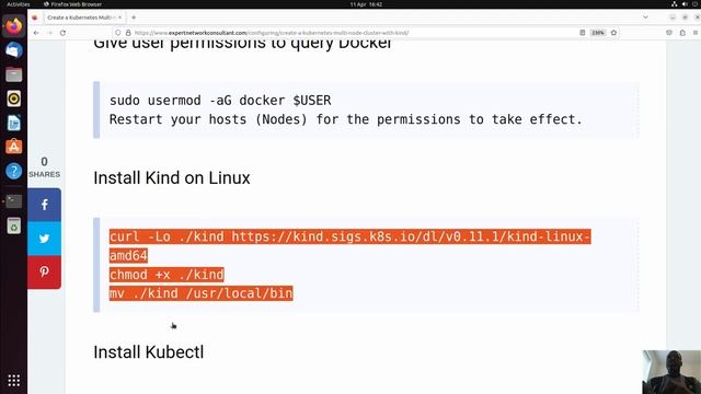 Create a Kubernetes Multi-Node Cluster with Kind