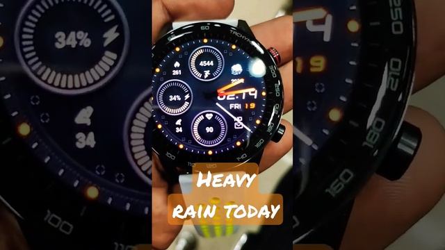 Weather forecast, see how the notifications of Honor Watch Magic 2