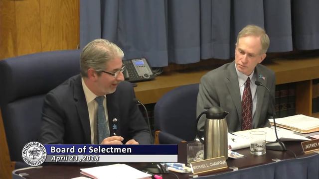 Board Of Selectmen: April 23rd, 2018 смотреть онлайн