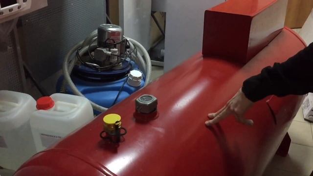 Минигазгольдер для отопления на сжиженном газе