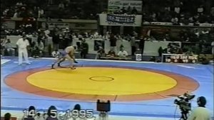 Luka Eldari Kurtanidze (GEO) vs Makharbek Khadartsev (RUS), 1995 ECh