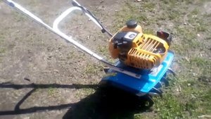 мотокультиватор Нева мкм 45, культивация чеснока