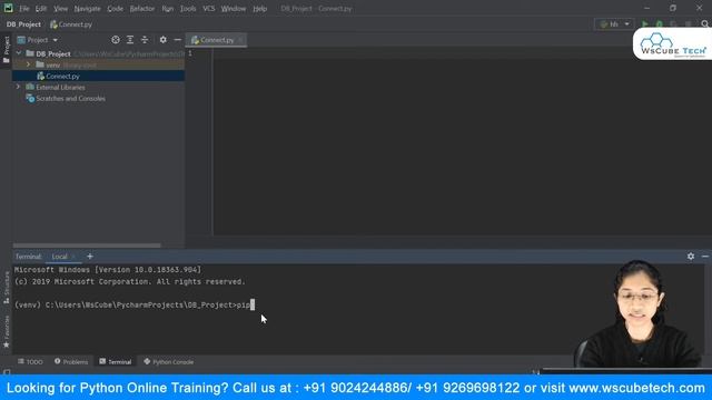 Python MySQL | MySQL (DB Create and Connection) - How to Connect Python with MySQL #42 смотреть онлайн