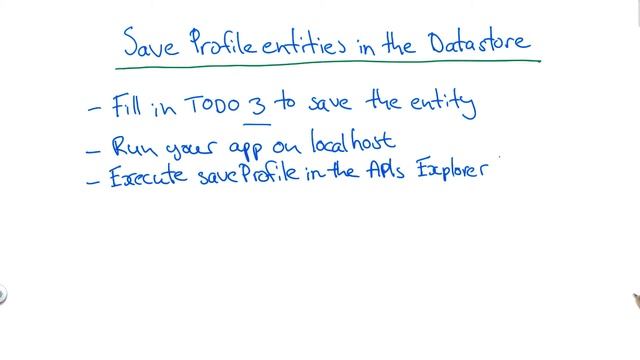 Saving and Viewing Profile - Developing Scalable Apps with Java смотреть онлайн