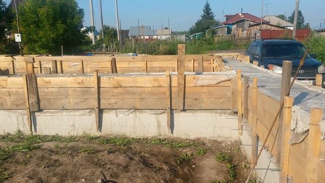 Опалубка для высокого фундамента смотреть онлайн
