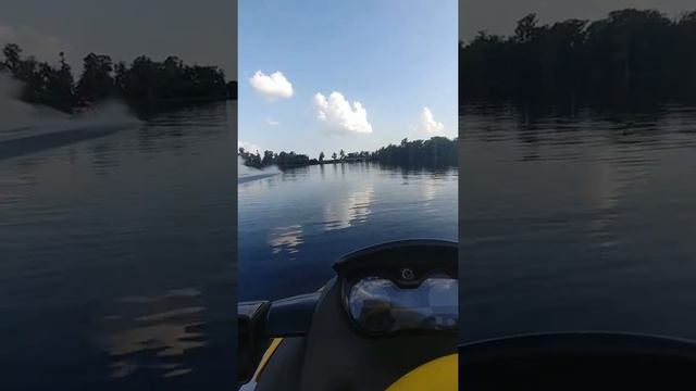 Seadoo GTI 155SE vs seadoo supercharged and yamaha supercharged смотреть онлайн