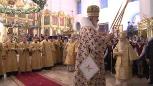 Патриарх совершил литургию в Ногинске