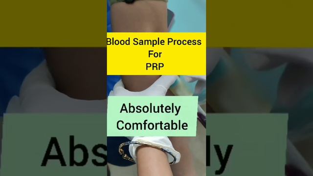 Blood sample for PRP